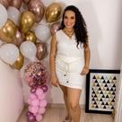 Conjunto saia e blusa social plus size