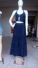 Conjunto. Saia e croppd. Jeans Conjunto. Saia e croppd. Jeans