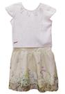 Conjunto saia Estampado Verde ClubZ & Matinée