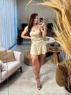 Conjunto Saia Shorts Moletinho Conforto e Estilo