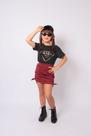 Conjunto saia tweed