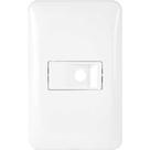Conjunto Saída de Fio 4x2 LGP20F com Placa de Acabamento Branco Pial