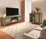 Conjunto Sala Charlotte: Rack 4534 + Buffet 4535 Conjunto Sala Charlotte: Rack 4534 + Buffet 4535