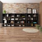 Conjunto Sala de Estar: 3 Estantes Book - ARTELY
