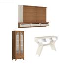 Conjunto Sala de Estar: Aparador + Painel + Cristaleira
