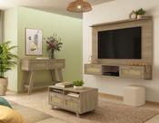 Conjunto Sala de Estar: Aparador + Painel + Mesa de Centro