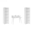 Conjunto Sala de Estar: Escrivaninha Sofia+ 2 Estantes Multy