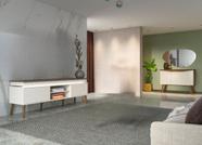 Conjunto Sala de Estar: Rack 4379 + Buffet 4384