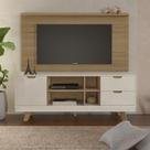 Conjunto Sala de Estar: Rack Michigan + Painel Slim