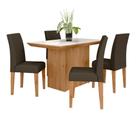 Conjunto Sala De Jantar 4 Cadeiras Cinamomo Meli Conjunto Sala De Jantar 4 Cadeiras Cinamomo Meli