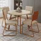 Conjunto Sala de Jantar 4 Cadeiras Dália Carraro Petra Rose