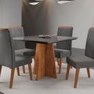 Conjunto Sala de Jantar 4 Cadeiras Vegas