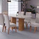 Conjunto Sala de Jantar 6 Cadeiras Vegas