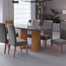 Conjunto Sala de Jantar 6 Cadeiras Vegas