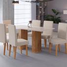 Conjunto Sala de Jantar 6 Cadeiras Venus