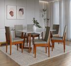 Conjunto Sala de Jantar 6 Lugares 160x90cm A102