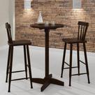 Conjunto Sala de Jantar/Bar com Mesa e 2 Banquetas Altas CR50119