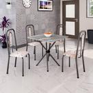 Conjunto Sala de Jantar com 4 Cadeiras Lívia Conjunto Sala de Jantar com 4 Cadeiras Lívia