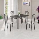 Conjunto Sala de Jantar com 4 Cadeiras Lívia Conjunto Sala de Jantar com 4 Cadeiras Lívia