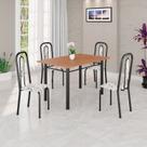 Conjunto Sala de Jantar com 4 Cadeiras Lívia Conjunto Sala de Jantar com 4 Cadeiras Lívia
