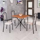 Conjunto Sala de Jantar com 4 Cadeiras Lívia Conjunto Sala de Jantar com 4 Cadeiras Lívia