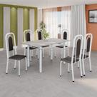 Conjunto Sala de Jantar com 6 Cadeiras Lara
