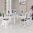 Conjunto Sala de Jantar com 6 Cadeiras Lívia