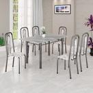 Conjunto Sala de Jantar com 6 Cadeiras Lívia