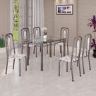 Conjunto Sala de Jantar com 6 Cadeiras Lívia Conjunto Sala de Jantar com 6 Cadeiras Lívia