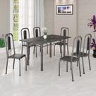 Conjunto Sala de Jantar com 6 Cadeiras Lívia