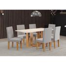 Conjunto Sala de Jantar com 6 Cadeiras Vênus Hill