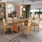 Conjunto Sala de Jantar Madeira Maciça 8 Cadeiras Kappesberg Conjunto Sala de Jantar Madeira Maciça 8 Cadeiras Kappesberg