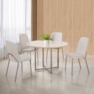 Conjunto Sala de Jantar Mesa com 4 Cadeiras California