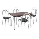 Conjunto Sala de Jantar Mesa com 4 Cadeiras