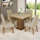 Conjunto Sala De Jantar Mesa Tampo De Madeira 4 Cadeiras Ru Conjunto Sala De Jantar Mesa Tampo De Madeira 4 Cadeiras Ru