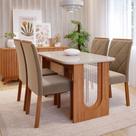Conjunto Sala de Jantar Mesa Valentina 4 cadeiras Fernanda Cimol Conjunto Sala de Jantar Mesa Valentina 4 cadeiras Fernanda Cimol
