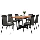 Conjunto Sala De Jantar Paris 6 Cadeiras Carraro