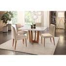Conjunto Sala de Jantar Patros 4 Cadeiras Mobillare