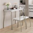 Conjunto Sala De Jantar Tallim Com Mesa E 2 Cadeiras 2999 Carraro