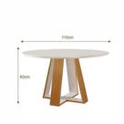 Conjunto Sala Jantar 4 Cadeiras Mônaco
