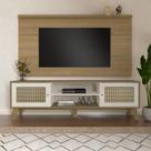 Conjunto Sala: Rack Charlotte e Painel Slim - ARTELY