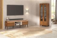 Conjunto Sala: Rack Lumina e Cristaleira Murano - ARTELY