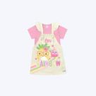 Conjunto Salopete Bebê Menina Mundo Cinti 10397