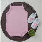 Conjunto Sandalia Flor Com Body Alcinha Bebe Menina Roupa Verão Estampado 100% Suedine