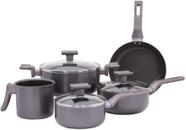 Conjunto Sartin Cook 5 Pcs Ceramico Grafite