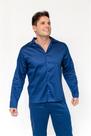 Conjunto satin marinho