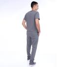 Conjunto Scrub Pijama Cirurgico Palermo Chumbo Masculino