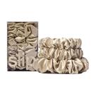 Conjunto Scrunchie Slip Back to Basics Blonde Midi & Large Silk
