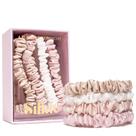 Conjunto Scrunchies Silkie x4 100% seda de amora pura com bolsa