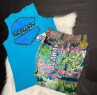 Conjunto seawey regata e shorts TAM M